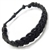 ONE DOZEN BRACELET WOVEN BRAIDED BLACK CORD