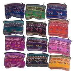 SMALL ZIP CHANGE PURSE - FROM COMOLAPE GUATEMALA