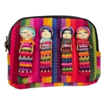 SMALL ZIP CHANGE PURSE - FROM COMOLAPE GUATEMALA