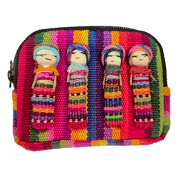 SMALL ZIP CHANGE PURSE - FROM COMOLAPE GUATEMALA